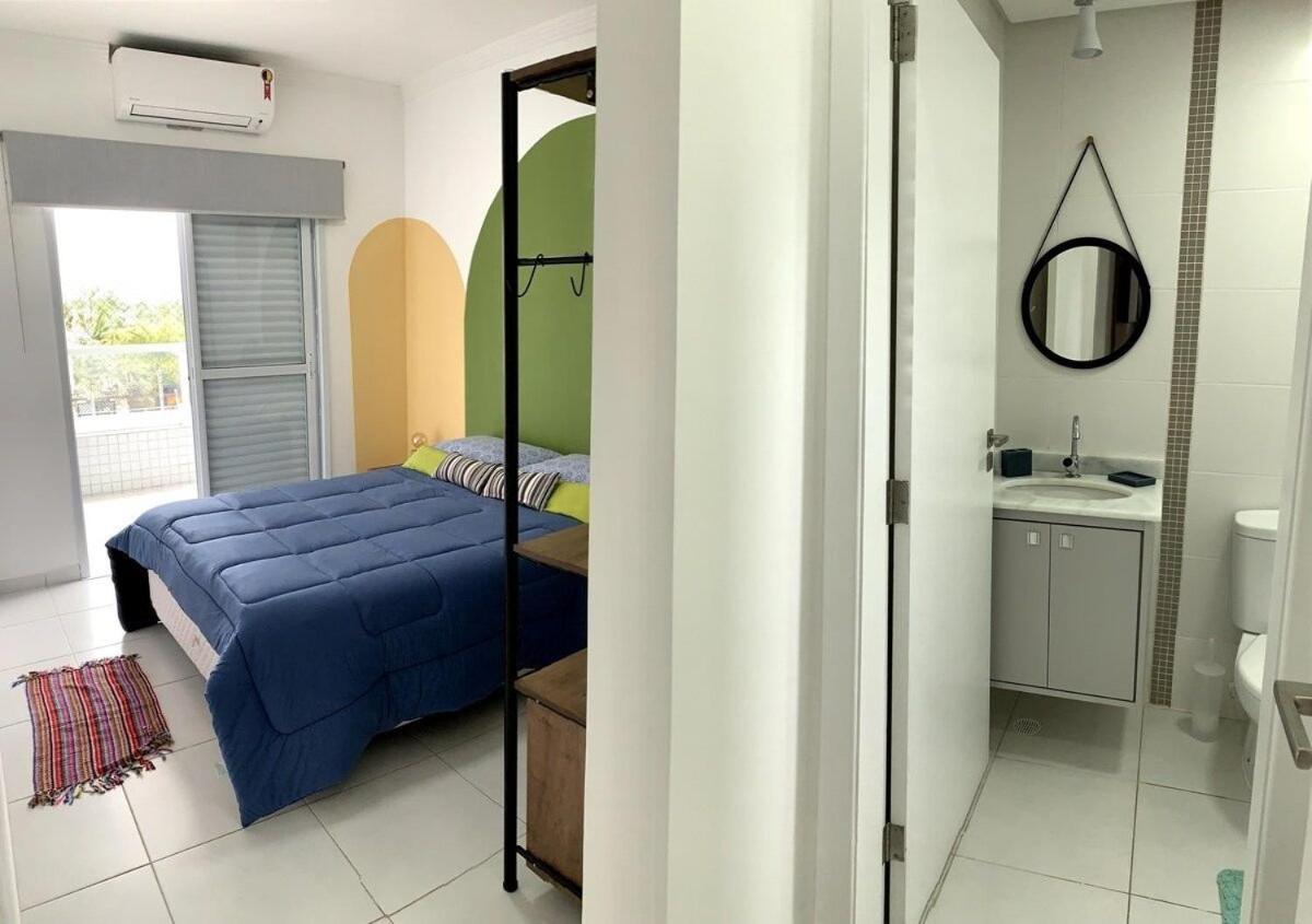 Apto Moderno E Completo A 50M Da Praia Villa Bertioga Bagian luar foto